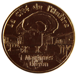 Monnaie de Paris médaille souvenirs 2016 Cité de l'Huître